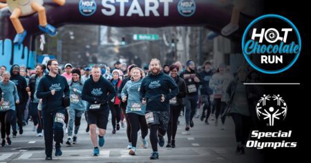 Charity race banner